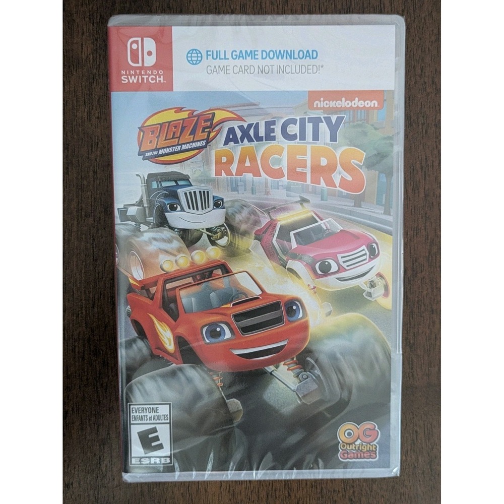 Nintendo Switch Game‎ - Blaze & The Monster Machines Axle City Racers (NEW)